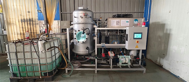 化學鎳廢液磷化廢液低溫蒸發項目現場